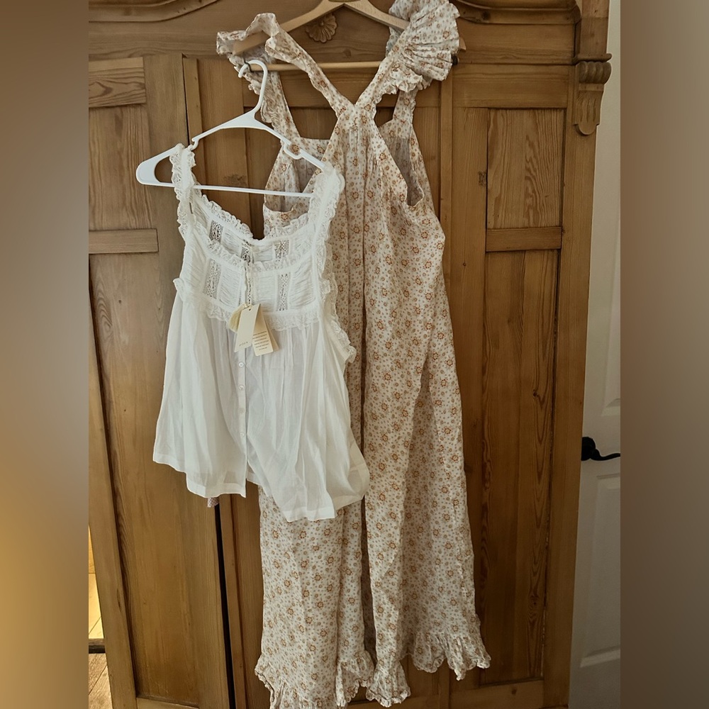 Doen Bundle. Nisha Dress (no tie NFO) and Fidella top (nwt)